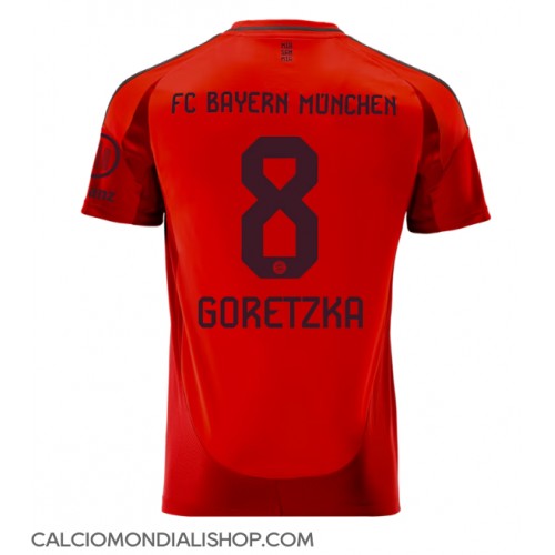 Maglie da calcio Bayern Munich Leon Goretzka #8 Prima Maglia 2024-25 Manica Corta